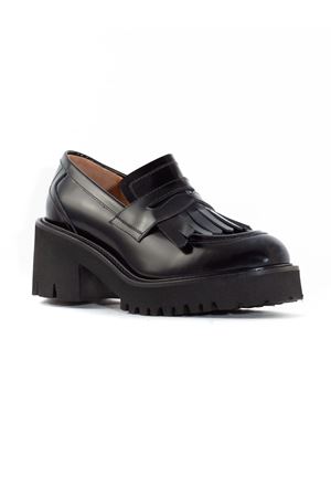 Mocassino in pelle nera BLANDIN PARIS | B5621NERO